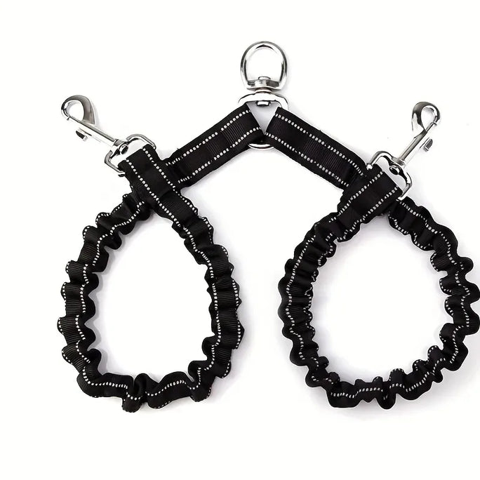 Pet Dog Double Leashes - No Tangle Dog Leash Coupler