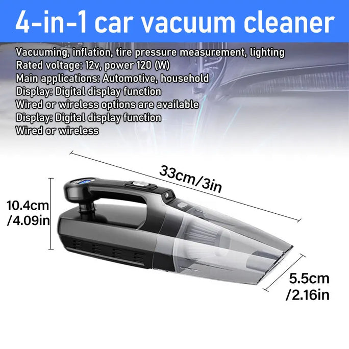22800 (r/min) 120W Car Powerful Vacuum Cleaner
