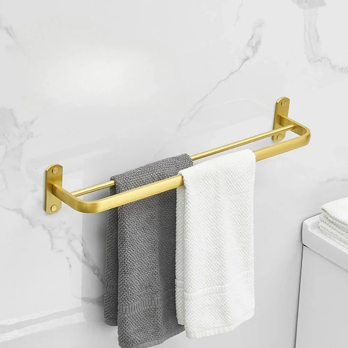 Bathroom Accessories Brushed Gold Space