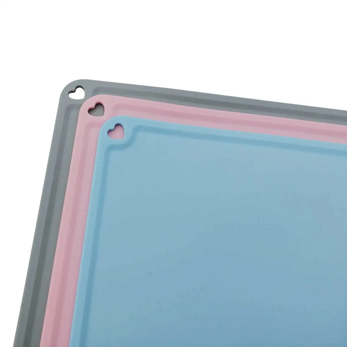 Silicone Pet Food Mat, Waterproof Non - slip Pet Mat