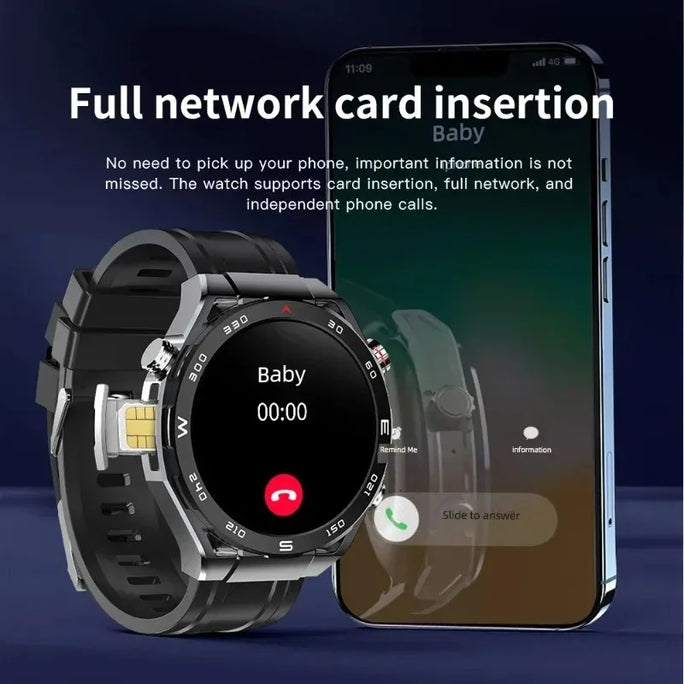 2025 A5 Pro 4G Smartwatch: Android OS