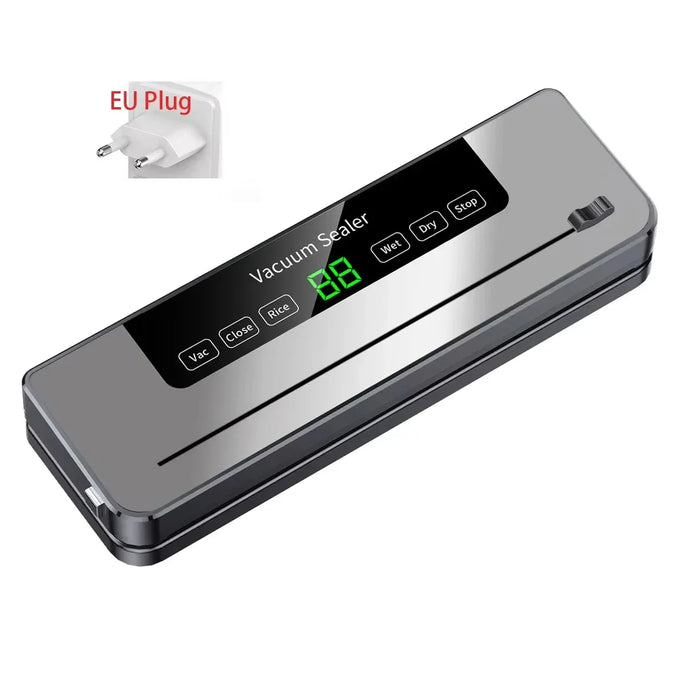 Electric Vacuum Sealer Food Storage Seal Touch Button Dry/Wet