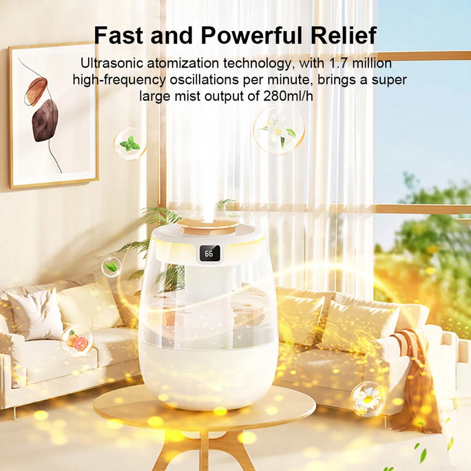 Air Humidifier 1300ML Aroma Humidifier Double