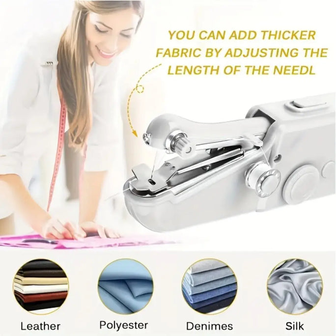Mini Portable Handheld Sewing Machine USB