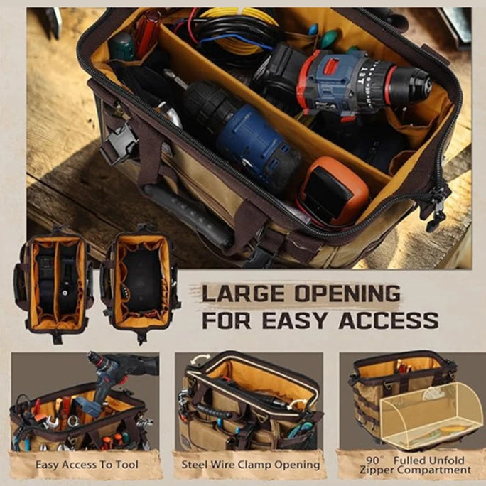 Professional Tool Bag Electrician Complete Kit Tools Bags Portable