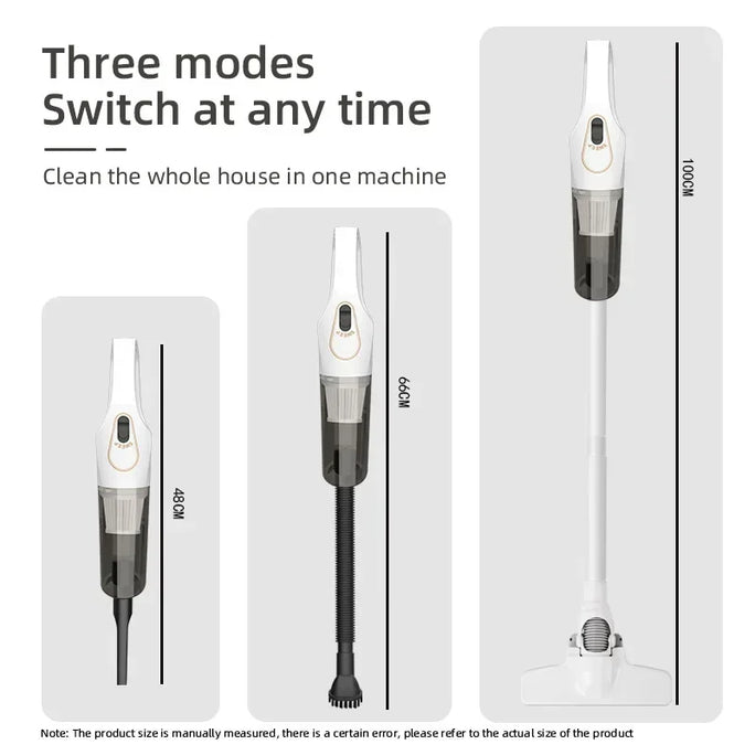 12000Pa 120W Wireless Car Vacuum Cleaner 2 in 1