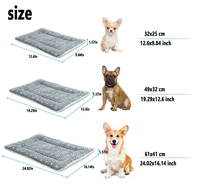 Soft Beld Mats Flannel Short Plush Pet Sleeping Bed