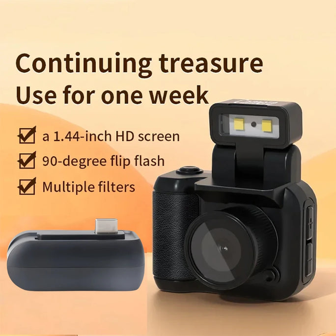 Kebidumei Y4000 Mini Retro Camera with Screen HD 1080P