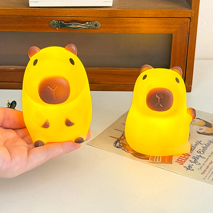 Cute Pet Capybara Night Light Cute Cartoon Living Room Light