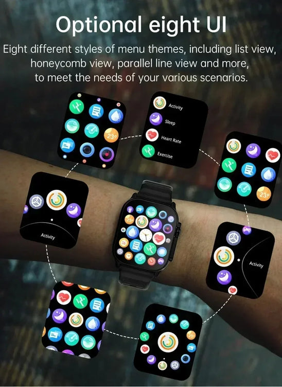 T900 U2 New Smart Watch Men Women