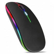Wireless Mouse RGB Rechargeable Bluetooth Mice Wireless Computer