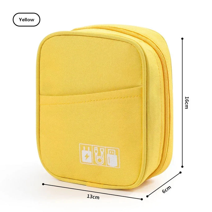 Portable Cable Organizer Waterproof Storage Bag