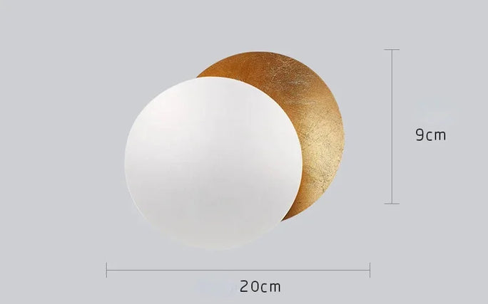 Modern Moon Eclipse Wall Lamps