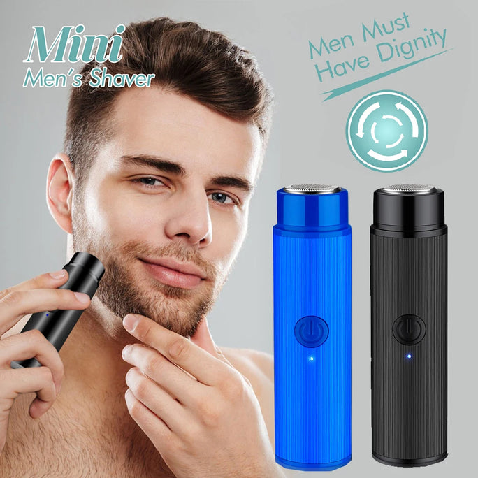 Electric Razor Mini Shavers Portable USB Rechargeable