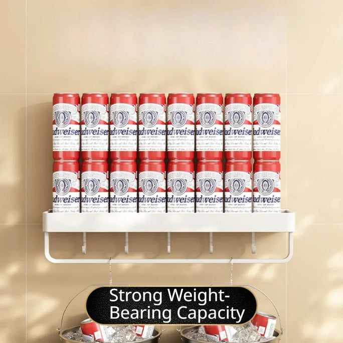 Bathroom Accessory Shelf Cream Kitchen Organizer