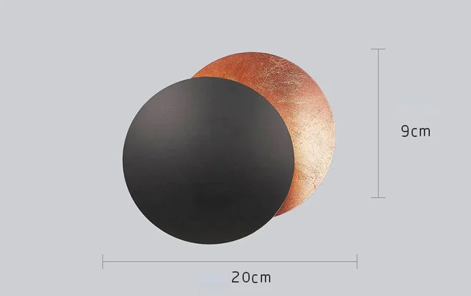 Modern Moon Eclipse Wall Lamps