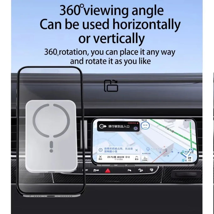 100W Magnetic Wireless Car Charger