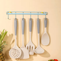 1PC/5PCS Milk White Grey Dual Color Silicone Five Piece Set of Non