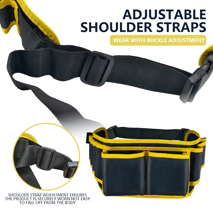 Electrician Tools Belt Storage Waist Bag Screwdriver