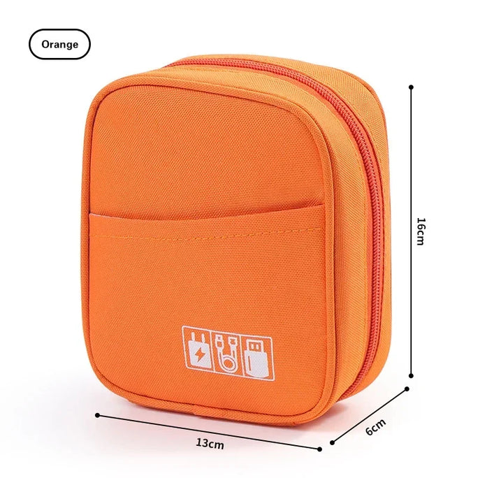 Portable Cable Organizer Waterproof Storage Bag