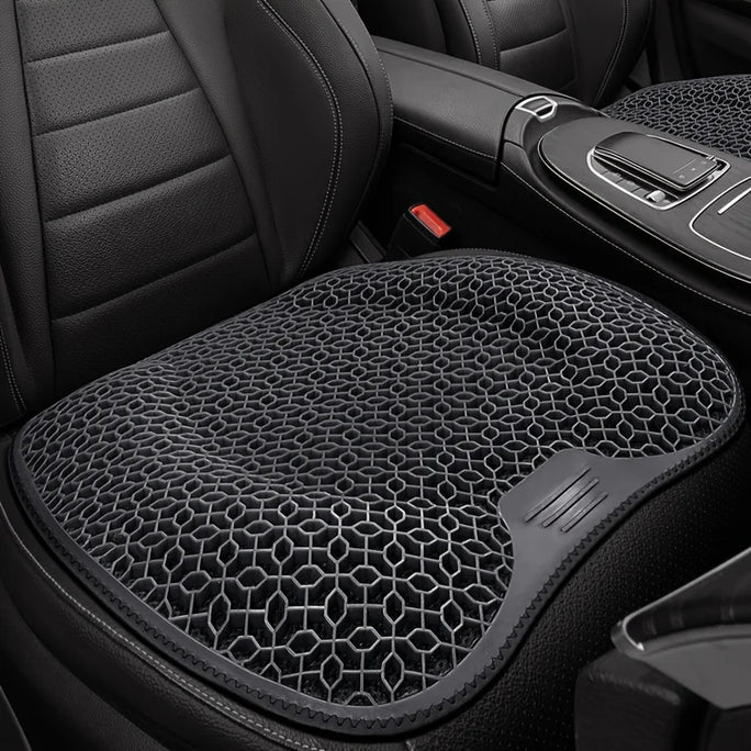 1pc Gel Seat Cushion - Honeycomb Design