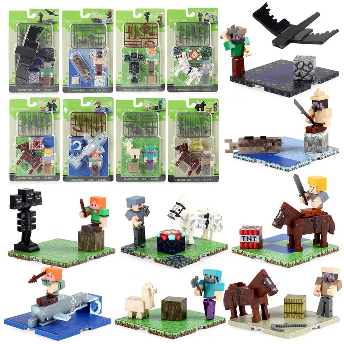 Magnetic Blocks Sets Kid Building Toys Build Mine