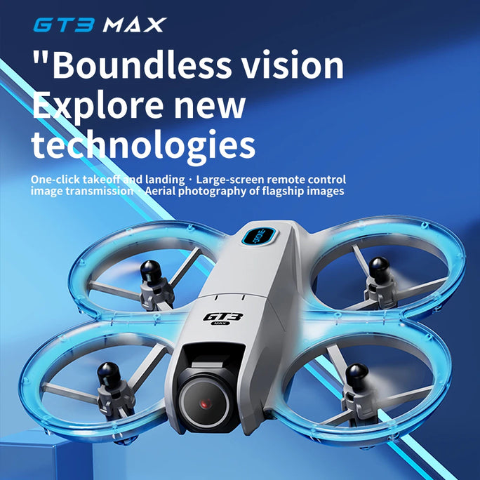 NEW GT3 MAX Drone 8K HD Camera 360°stunt Dual Lens GPS 5G WiFi