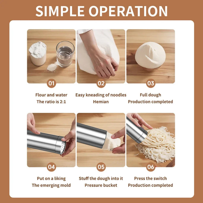 Electric Noodle Making Machine Wireless Automatic Ramen