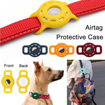 Dog Cat Collar GPS Finder Silicone Airtag Protective Case Air Tag