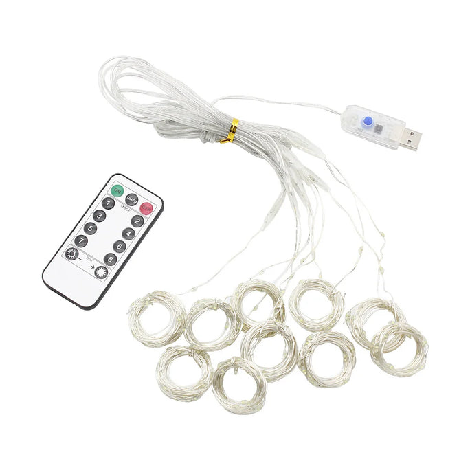 Curtain LED String Lights Fairy Christmas Decoration