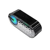 USB Charging Radio Alarm Clock RGB Portable Bluetooth Speaker FM