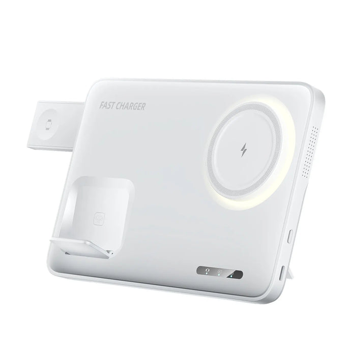 Qi2 15W 3-in-1 Foldable Magnetic Wireless Charger