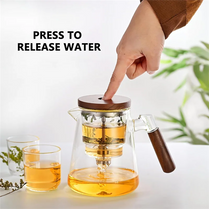 SOFT-Magical Teapot, Tea Pot, Glass Teapot