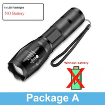 LED Flashlights,Portable Flash Light With 5 Modes & Zoomable