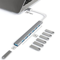 7 Ports USB HUB USB C USB 3.0 HUB 7-in-1 Type C Multi-port USB