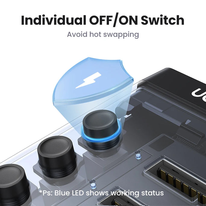 UGREEN USB HUB 7 Ports USB3.0 Splitter 5Gbps with Individual