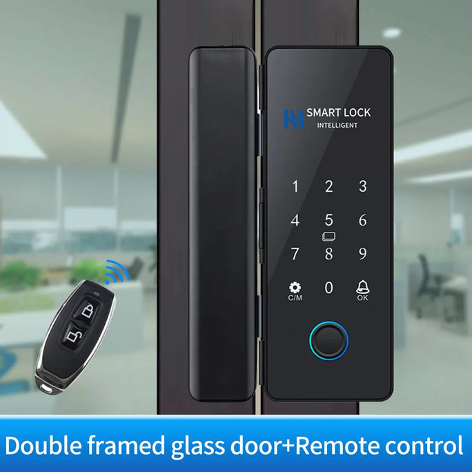 Smart Door Lock For Wooden Sliding Glass Door
