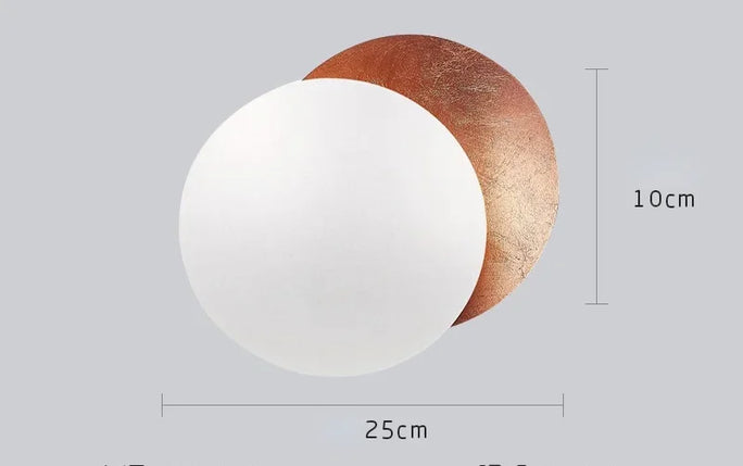 Modern Moon Eclipse Wall Lamps