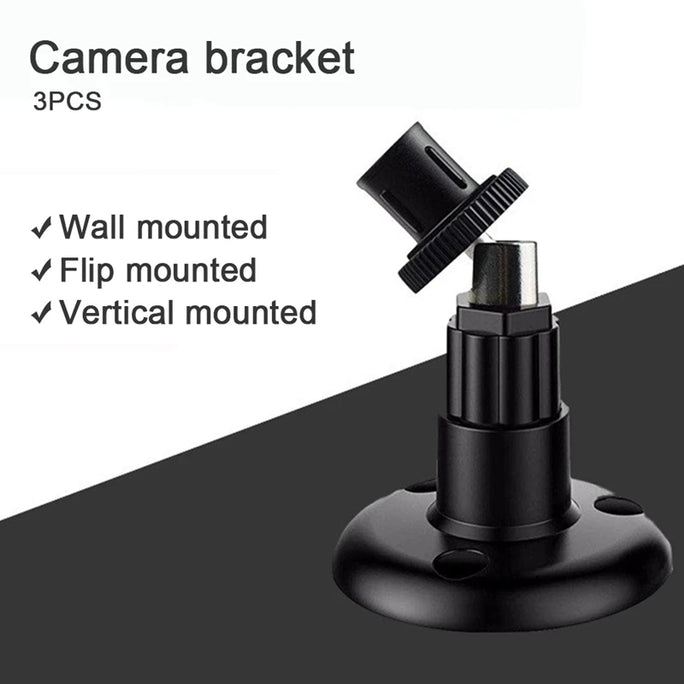 3Pcs Wall Mounted Vertical Sturdy Adjustable Home