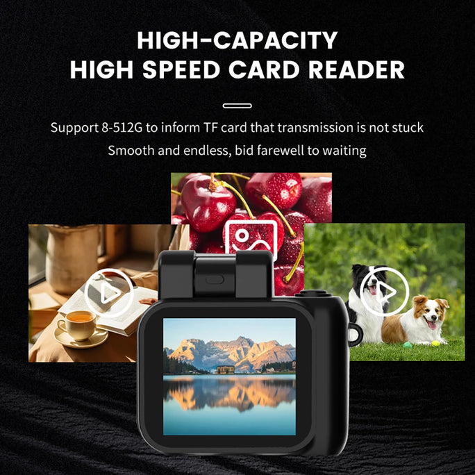Kebidumei Y4000 Mini Retro Camera with Screen HD 1080P