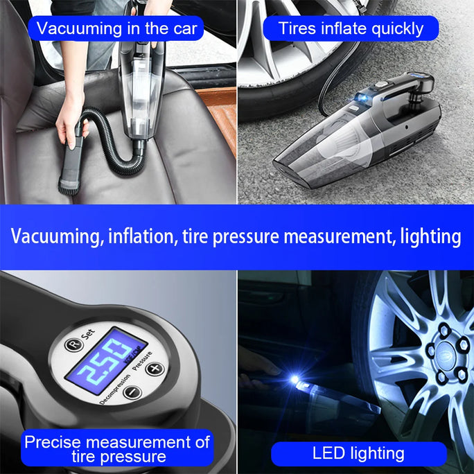 22800 (r/min) 120W Car Powerful Vacuum Cleaner