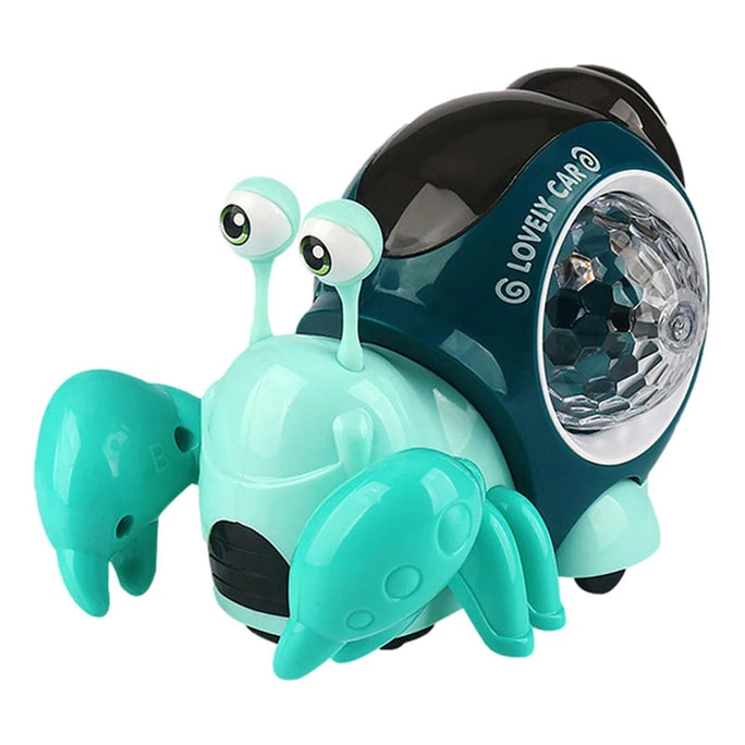 Crawling Crab Baby Toys With Music Light Up