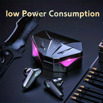TWS Wireless Bluetooth Headset LED Display Gamer