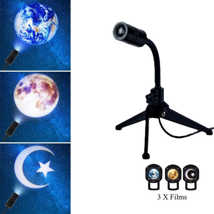 Sky Projector Night Light Planet Magic Moon Earth