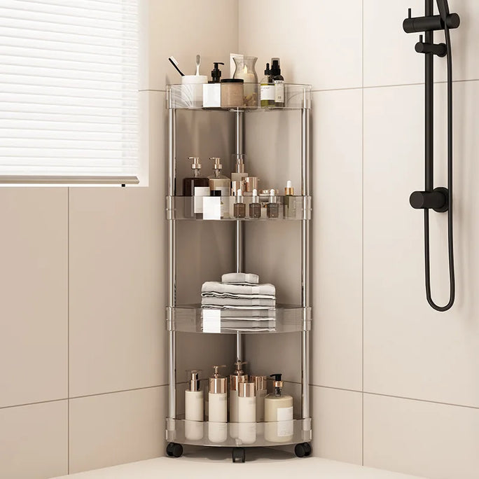 Shelf Trolley Bathroom Organizer Shelves Kitchen Home Large Capacity