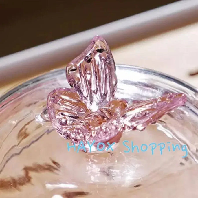 700ml Glass Teapot Tea Water Separation Handle