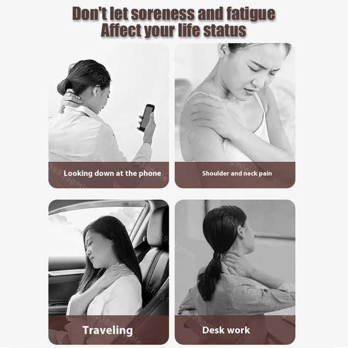 Neck Shoulder Massager Wireless Electric Hand