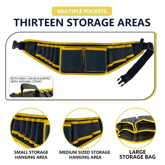 Electrician Tools Belt Storage Waist Bag Screwdriver