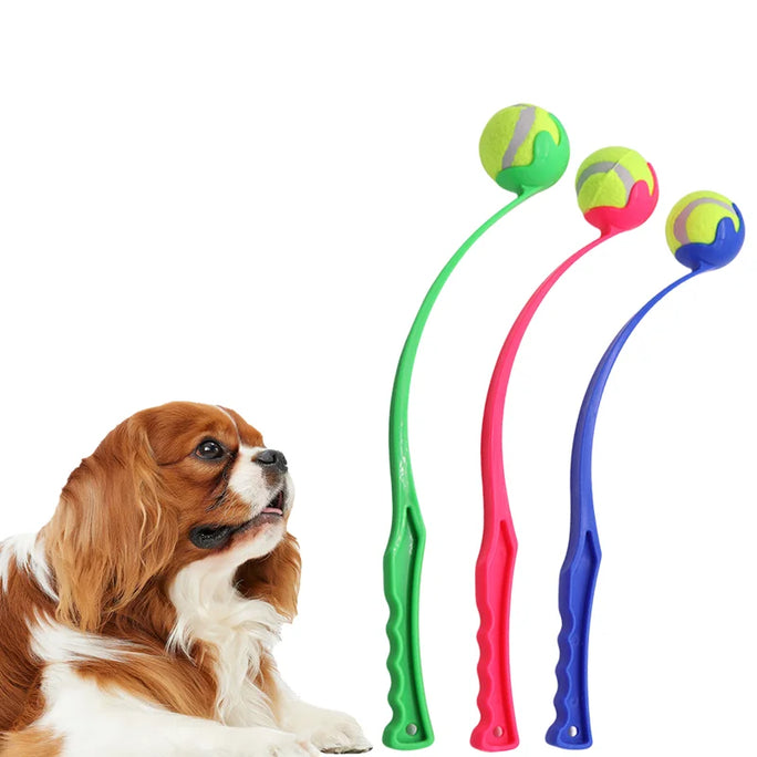 Pet Throwing Stick Toy - Interactive Ball Launcher