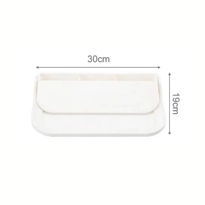 1pc Foldable Wall-mounted Shelf, For Bathroom, Toilet